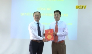 C&ocirc;ng bố Quyết định bổ nhiệm Ph&oacute; GĐ Đ&agrave;i PT&TH Bắc Giang