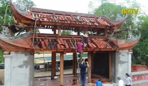 Việt Y&ecirc;n: Kỷ luật c&aacute;n bộ trong x&acirc;y dựng tam quan ch&ugrave;a Bổ Đ&agrave;