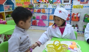 M&ocirc; h&igrave;nh trường học mầm non lấy trẻ l&agrave;m trung t&acirc;m