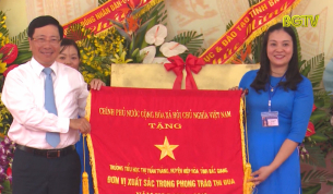 Ph&oacute; Thủ tướng Ch&iacute;nh phủ dự lễ khai giảng năm học mới tại Hiệp H&ograve;a