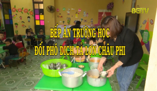 C&aacute;c bếp ăn trường học đối ph&oacute; với dịch tả lợn Ch&acirc;u Phi