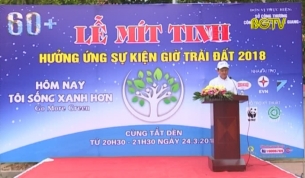 Ph&aacute;t động hưởng ứng giờ tr&aacute;i đất