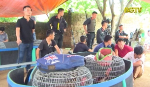 C&ocirc;ng an tỉnh Bắc Giang triệt ph&aacute; sới bạc với quy m&ocirc; lớn