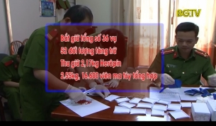 Quyết liệt đấu tranh với tội phạm ma t&uacute;y
