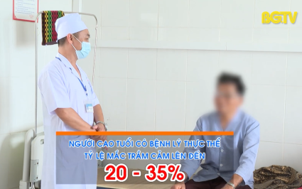 An to&agrave;n sống: Bệnh trầm cảm ở người gi&agrave;