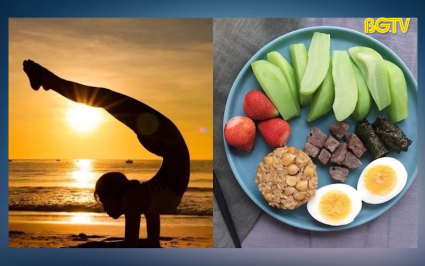 An to&agrave;n sống: Chế độ dinh dưỡng cho người tập Yoga