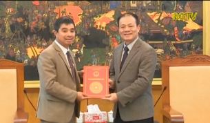 Trao quyết định bổ nhiệm l&atilde;nh đạo VP UBND tỉnh