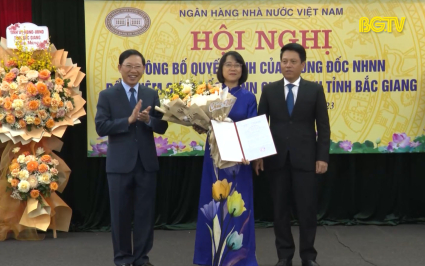 B&agrave; L&ecirc; Thị Ho&agrave;ng H&agrave; giữ chức Gi&aacute;m đốc NHNN Chi nh&aacute;nh tỉnh Bắc Giang