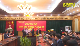Bắc Giang bổ nhiệm 3 gi&aacute;m đốc sở