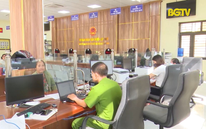 Bắc Giang dẫn đầu cả nước về chỉ số "Thiết chế ph&aacute;p l&yacute; v&agrave; ANTT"