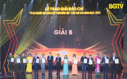 Bắc Giang đạt 2 Giải b&aacute;o ch&iacute; V&igrave; sự nghiệp Đại đo&agrave;n kết d&acirc;n tộc