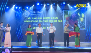 Bắc Giang đạt 2 giải tại li&ecirc;n hoan ph&aacute;t thanh to&agrave;n quốc