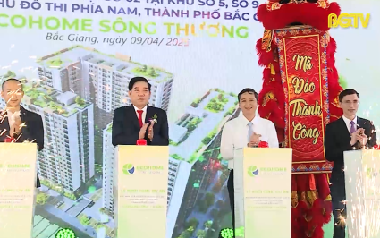 Bắc Giang: Dự &aacute;n nh&agrave; ở x&atilde; hội xanh đầu ti&ecirc;n được khởi c&ocirc;ng 