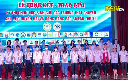 Bắc Giang đứng thứ ba cuộc thi học sinh giỏi c&aacute;c trường chuy&ecirc;n