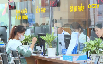 Bắc Giang đứng thứ nhất về chỉ số chỉ đạo điều h&agrave;nh, chất lượng phục vụ thực hiện TTHC