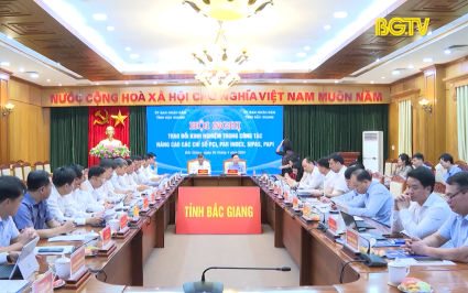 Bắc Giang &ndash; Hậu Giang trao đổi kinh nghiệm CCHC, cải thiện m&ocirc;i trường đầu tư kinh doanh