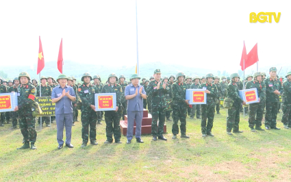 Bắc Giang ho&agrave;n th&agrave;nh xuất sắc diễn tập KVPT năm 2023