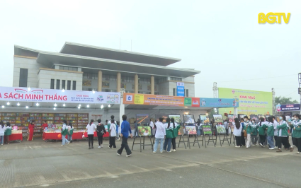 Bắc Giang khai mạc ng&agrave;y s&aacute;ch v&agrave; văn ho&aacute; đọc Việt Nam