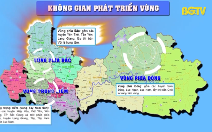 Bắc Giang l&agrave; v&agrave;nh đai động lực th&uacute;c đẩy tăng trưởng v&ugrave;ng trung du miền n&uacute;i ph&iacute;a Bắc