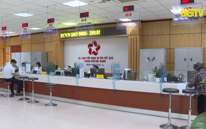 Bắc Giang nỗ lực cải thiện chỉ số h&agrave;i l&ograve;ng trong giải quyết thủ tục h&agrave;nh ch&iacute;nh