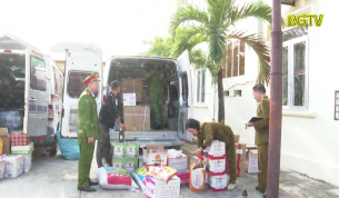 Bắc Giang: Ph&aacute;t hiện số lượng lớn h&agrave;ng h&oacute;a nhập lậu