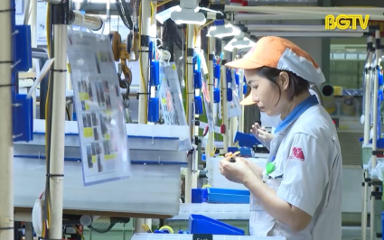 Bắc Giang tăng trưởng c&ocirc;ng nghiệp đứng thứ 4 cả nước 