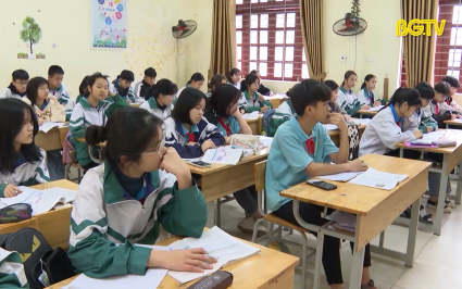Bắc Giang thi 3 m&ocirc;n v&agrave;o lớp 10 THPT
