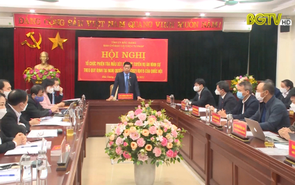 Bắc Giang: Tổ chức th&agrave;nh c&ocirc;ng phi&ecirc;n t&ograve;a mẫu x&eacute;t xử trực tuyến vụ &aacute;n h&igrave;nh sự