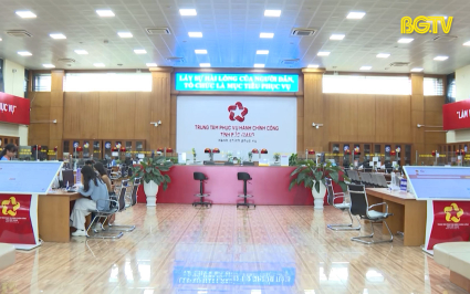 Bắc Giang: Tỷ lệ doanh nghiệp h&agrave;i l&ograve;ng về thời gian thực hiện TTHC cao nhất cả nước