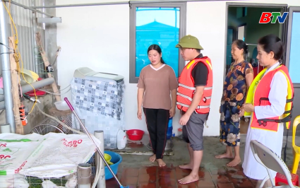 Bắc Ninh c&ograve;n 5 th&ocirc;n của x&atilde; Mỹ Th&aacute;i vẫn bị ngập lụt