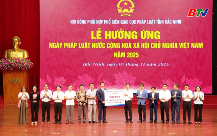 Bắc Ninh hưởng ứng ng&agrave;y Ph&aacute;p luật Việt Nam 