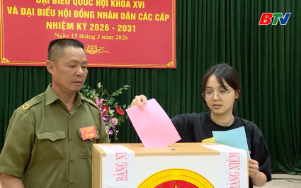 Bắc Ninh nhiều đơn vị ho&agrave;n th&agrave;nh bỏ phiếu sớm