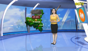 Bản tin thời tiết ng&agrave;y 03 - 04 - 2021