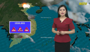 Bản tin thời tiết ng&agrave;y 08 - 10 - 2021