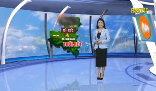 Bản tin thời tiết ng&agrave;y 08 - 11 - 2021