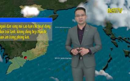 Bản tin thời tiết ng&agrave;y 09-02-2022