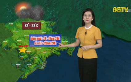 Bản tin thời tiết ng&agrave;y 09-09-2022