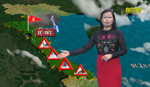 Bản tin thời tiết ng&agrave;y 09 - 10 - 2020