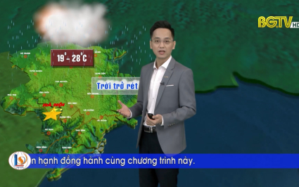 Bản tin thời tiết ng&agrave;y 09-10-2022