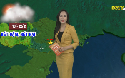 Bản tin thời tiết ng&agrave;y 09-12-2022