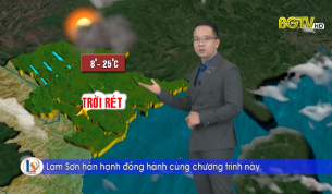Bản tin thời tiết ng&agrave;y 10 - 11 - 2021