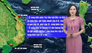 Bản tin thời tiết ng&agrave;y 11 - 09 - 2021
