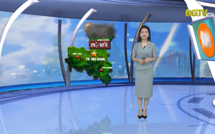 Bản tin thời tiết ng&agrave;y 12-08-2022