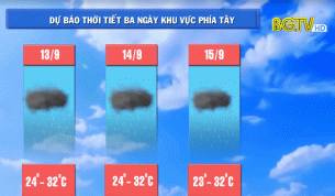 Bản tin thời tiết ng&agrave;y 12 - 09 - 2020