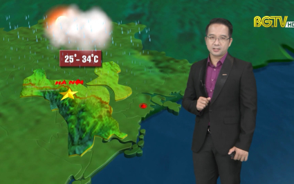 Bản tin thời tiết ng&agrave;y 13-07-2022