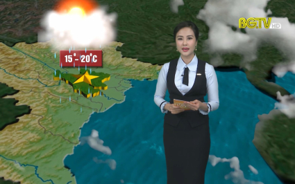 Bản tin thời tiết ng&agrave;y 15-01-2022