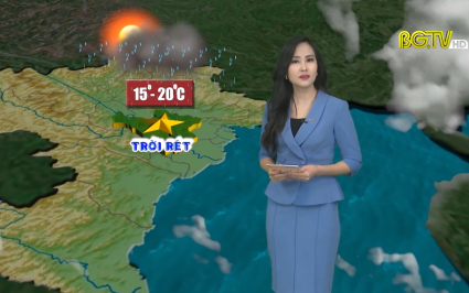 Bản tin thời tiết ng&agrave;y 15-02-2022