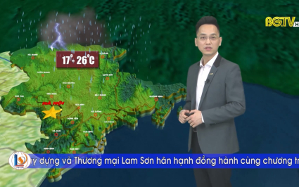 Bản tin thời tiết ng&agrave;y 15-05-2022