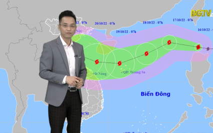 Bản tin thời tiết ng&agrave;y 16-10-2022