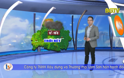 Bản tin thời tiết ng&agrave;y 17-01-2022